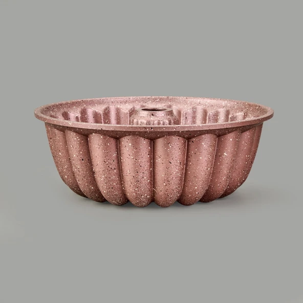Kitchen Nirvana Kalın Dilimli Kek Kalıbı - Pembe - 24 cm - Resim 2