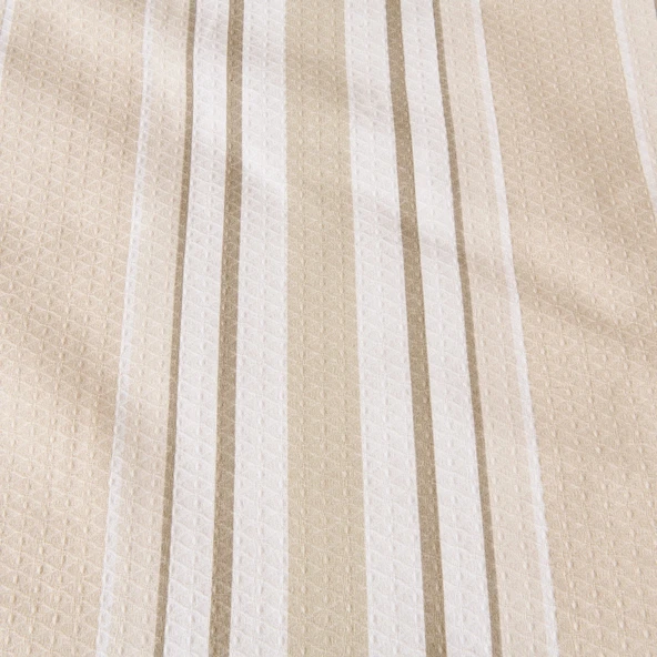 Soft Verano Çift Kişilik Pike Takımı - Gri / Bej - Resim 3