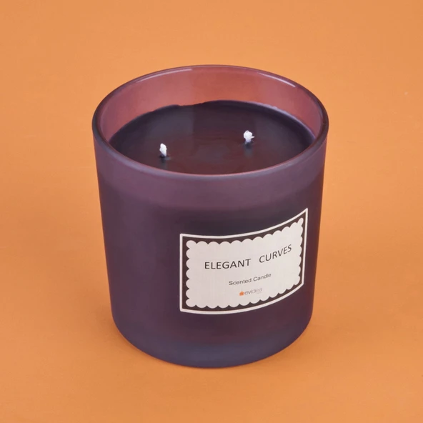 Deco Elegant Curves Mum - Siyah - 370 gr ürün görseli 1