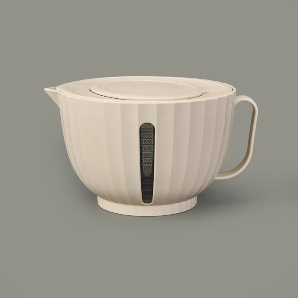 Home Mixer Bowl Set - Krem - 2650 ml ürün görseli 1