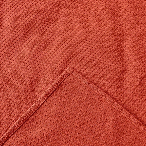 Soft Terra Tek Kişilik Pike - Kiremit - 160x220 cm - Resim 2