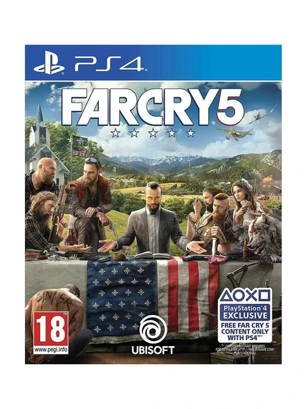 Far Cry 5 Playstation 4 Oyun CD tehşir ürün görseli 1