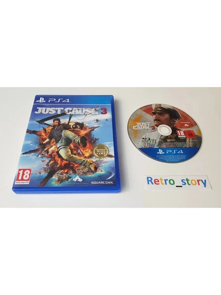 Just Cause 3 Playstation 4 CD Oyun Aksiyon Türü Playstation 5 Uyumluluğu ile ürün görseli 1