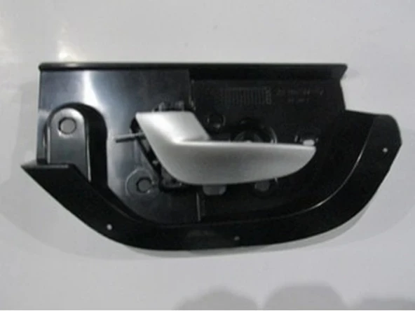 Volvo S60 2000-2004 Arka Kapı İç Açma Kolu Sol Siyah (Elceği Gümüş Gri) (Hushan) (Adet) ürün görseli 1