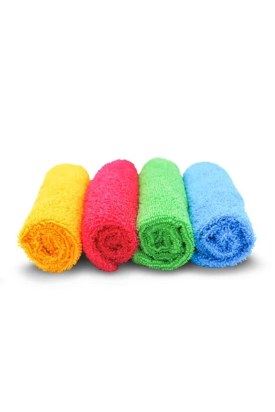 Çok Amaçlı 4 Lü Mikrofiber Temizlik Bezi (2 ADET) ürün görseli 1