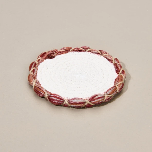 Soft Laetus Bardak Altlığı - Ekru - 13x13 cm - Resim 3