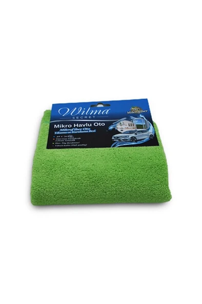 Mikrofiber Havlu- Büyük Boy 50 X 70 Cm- Yeşil (4 ADET) ürün görseli 1