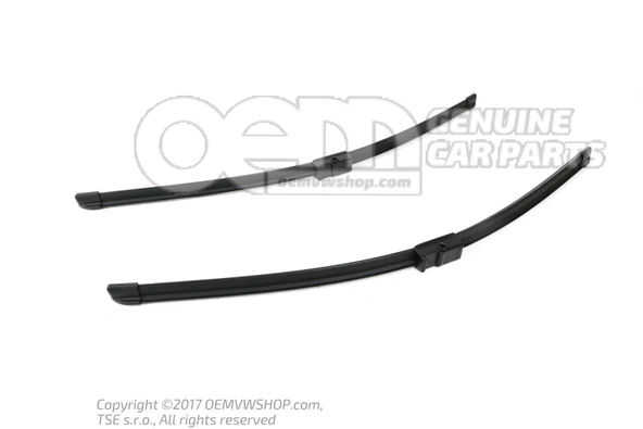 Volkswagen Transporter - T5 - Mercedes W204 - W212 2004-2012 Silecek Süpürgesi Takım Caravella - Multıvan - C - E ( - ) ürün görseli 1