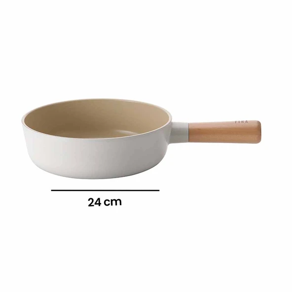 Fika Alüminyum Döküm Tava - 24 cm - Resim 3