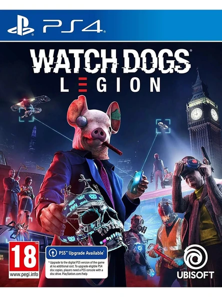 Watch Dogs: Legion Playstation 4 CD Oyun Teşhir Playstation 5 Uyumluluğu ile Eğlenceli Deneyim ürün görseli 1