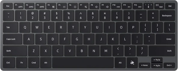 Samsung Smart Bluetooth Keyboard Kablosuz Klavye EJ-B7800, Siyah ürün görseli 1