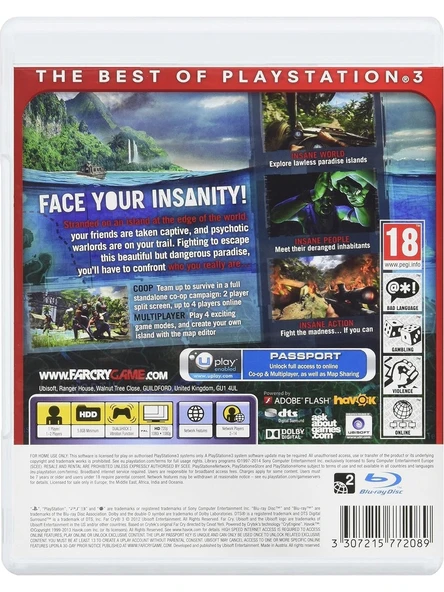 Far Cry 3 Essentials Playstation 3 Oyun CD Teşhir - Resim 2