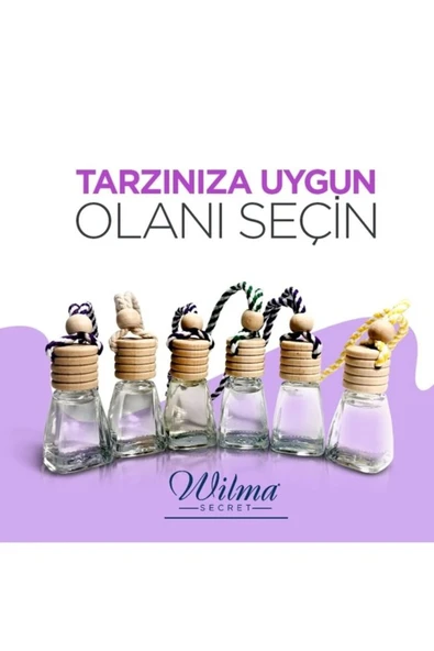 Wilma Secret 8cc Askılı Oto Kokusu Mango - Resim 3