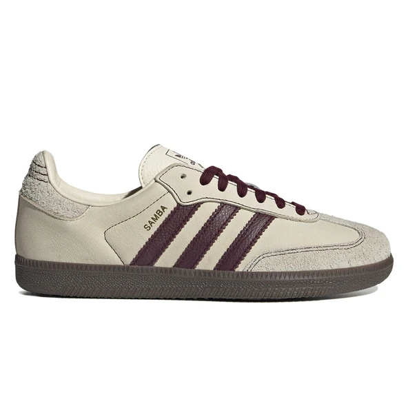adidas Samba OG Wonder White Maroon (W) Günlük Spor Ayakkabı IG1987 ürün görseli 1