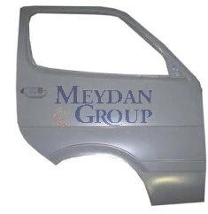 Toyota Hiace 1998-2005 Minübüs Ön Kapı Komple Sağ Gri Boyalı (İceli - Çekomastikli) (Sımyı) (Oem No: 67001-95J29) ürün görseli 1
