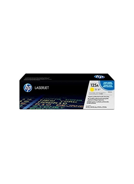 125A Yellow Sarı 1.400 Sayfa Kapasiteli Toner Cb542A ürün görseli 1