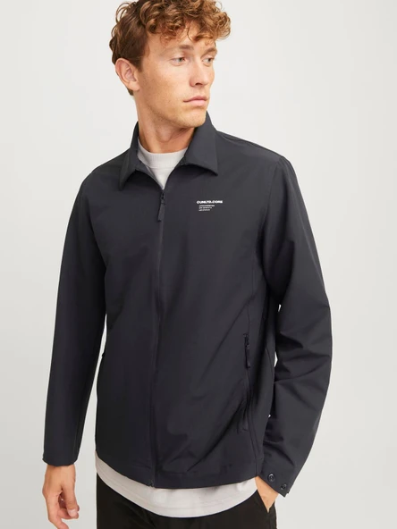 JCOAERO SHIRT JACKET LS NOOS Black Black M - Resim 7