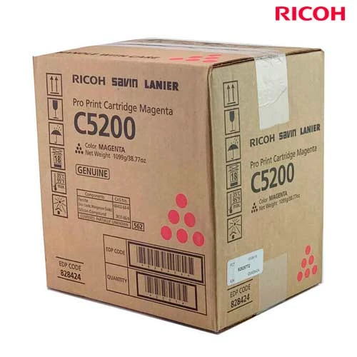 Ricoh C5200M Magenta Kırmızı Orjinal Fotokopi Toneri Pro C5200 ürün görseli 1