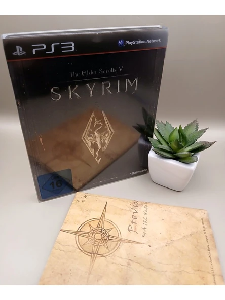 The Elder Scrolls V: Skyrim Playstation 3 CD Oyun Teşhir - Resim 2