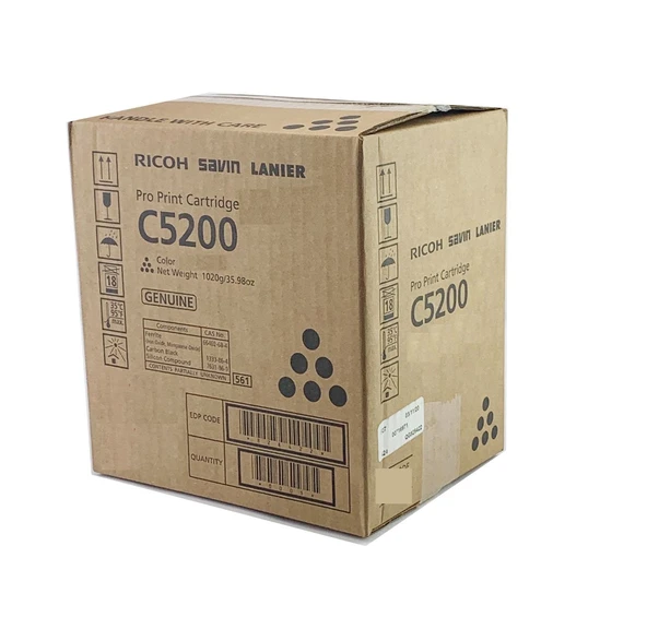 C5200C Cyan Mavi Orjinal Fotokopi Makinası Toneri Pro C5200 ürün görseli 1