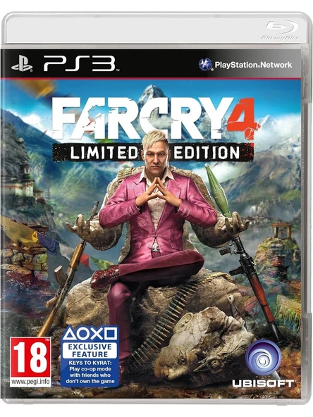 Far Cry 4 Limited Edition Ps3 Playstation 3 CD Oyun Teşhir ürün görseli 1