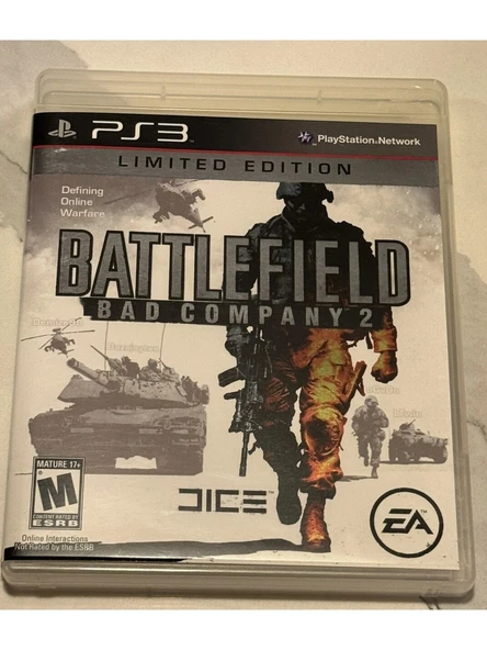 Battlefield: Bad Company 2 Limited Edition Ps3 Playstation 3 CD Oyun Teşhir ürün görseli 1