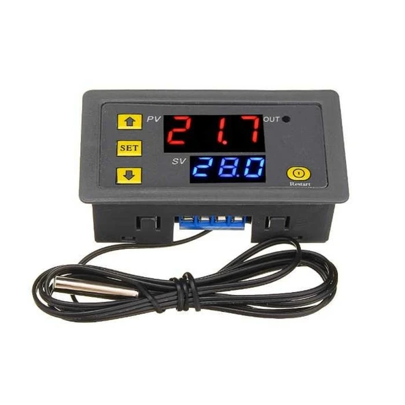 W3230 220V Termostat Isı Kontrol Cihazı Soğutma ve Isıtma ürün görseli 1