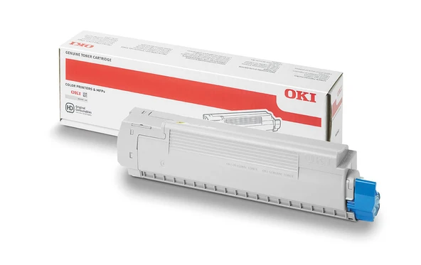 Oki 46606505 Toner Sarı Pro8432Wt 10.000 Sayfa Kapasiteli ürün görseli 1
