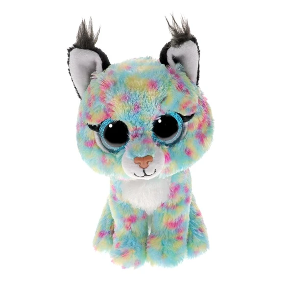 TY Beanie Babies Mavi Vaşak Lynx - Nadir Renk Yumuşak Peluş 20 cm ürün görseli 1