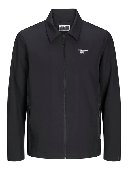 JCOAERO SHIRT JACKET LS NOOS Black Black S - Resim 3