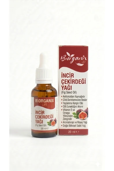 Life İncir Çekirdeği Yağı 20 ml – %100 Saf & Yoğun Cilt Bakımı! ürün görseli 1