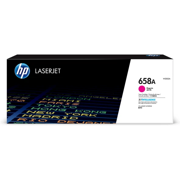 658A Magente Kırmızı 6.000 Sayfa Kapasiteli Toner W2003A ürün görseli 1
