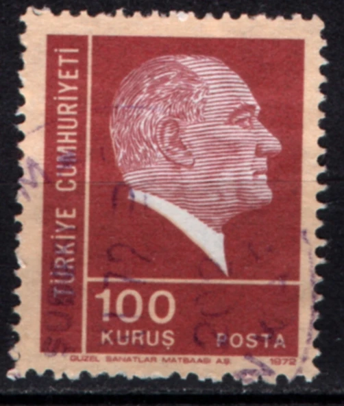 EABİ- 1972 T.C. Pul  (tp0723) ürün görseli 1