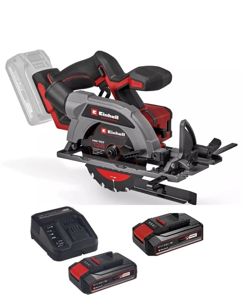 Einhell TP-CS 18/136-C Li BL 2x2.5ah PROFESSIONAL Akülü Daire Testere ürün görseli 1