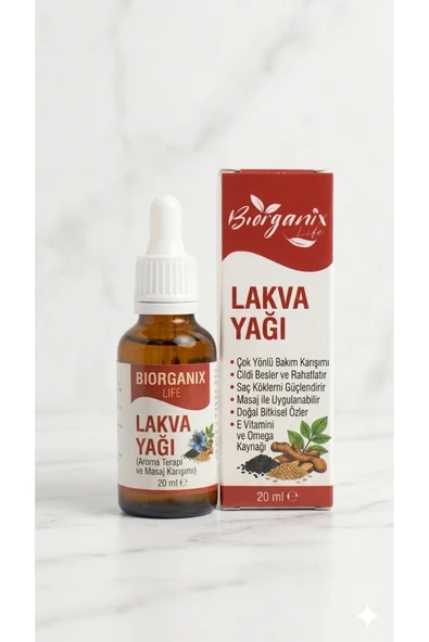 Life Lakva Yağı 20 ML – %100 Saf & Doğal Bakım Yağı ürün görseli 1