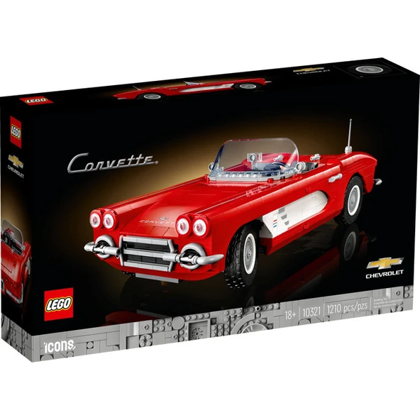LEGO 10321 Icons Corvette ürün görseli 1