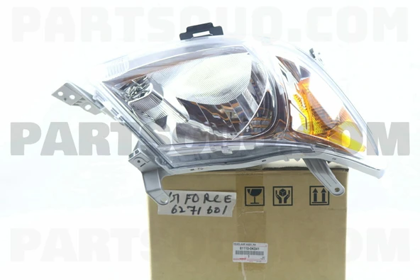 Toyota Hilux Vigo 2005-2008 Far Manuel - Elektrikli Sol (Oem No: 81110-0K041) ürün görseli 1