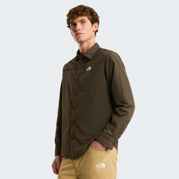 M SEQUOIA LONG SLEEVE SHIRT GREEN GREEN XS ürün görseli 1