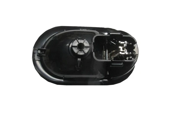 Renault Scenic 2 2003-2009 Ön Kapı İç Açma Kolu Sol Siyah (Elceği Nikelajlı) (Oem No: 8200028487) ürün görseli 1