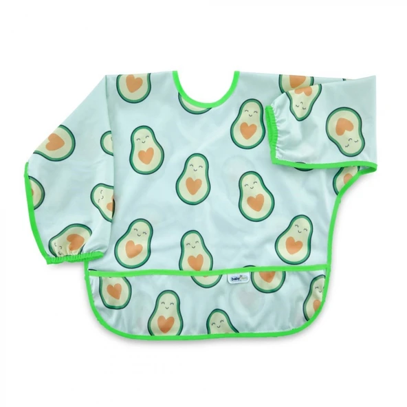 Babyjem Baskılı Blw Kollu Önlük 784 Avokado ürün görseli 1