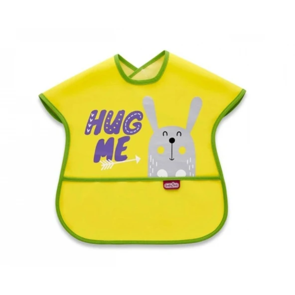Babyjem Poli Muşamba Büyük Mama Önlüğü 029 Sarı ürün görseli 1