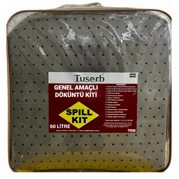 PAZAR10 Genel Amaçlı Dökülme Kiti 60 Litre ürün görseli 1