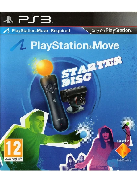 Playstation Move Starter Disc Playstation 3 CD Oyun tehşir ürün görseli 1