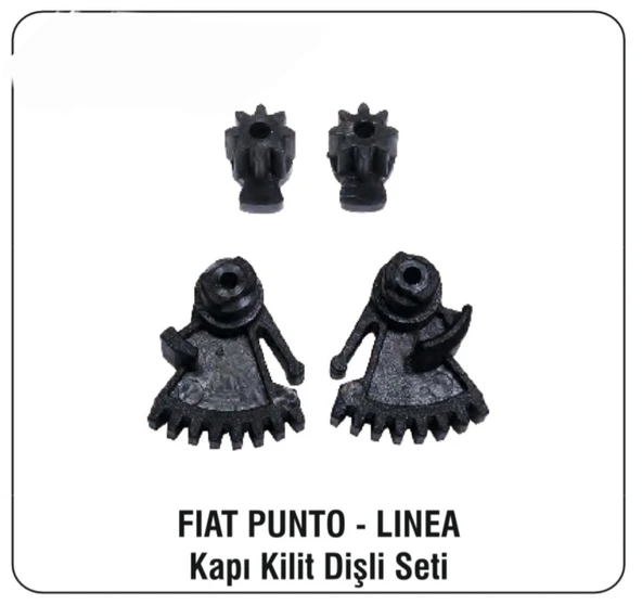 LİNEA PUNTO KAPI KİLİT DİŞLİ SETİ ürün görseli 1