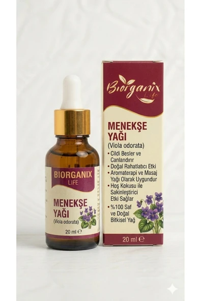 Life Menekşe Yağı 20 ML %100 Doğal Bitkisel Yağ Cilt, Saç ve Aromaterapi İçi ürün görseli 1