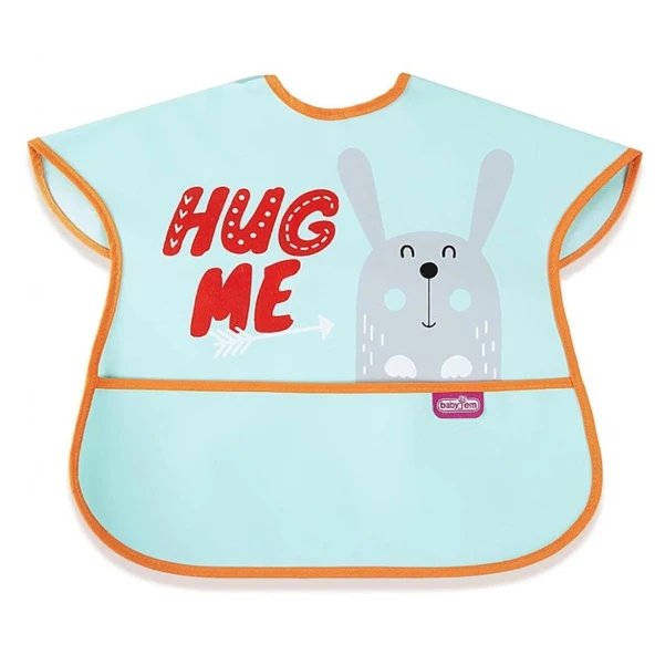 Babyjem Poli Muşamba Büyük Mama Önlüğü 029 Yeşil ürün görseli 1