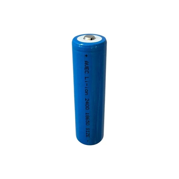 AVEC 18650 3.7 V 2400ma Li-ion Şarj Edilebilir Pil ürün görseli 1