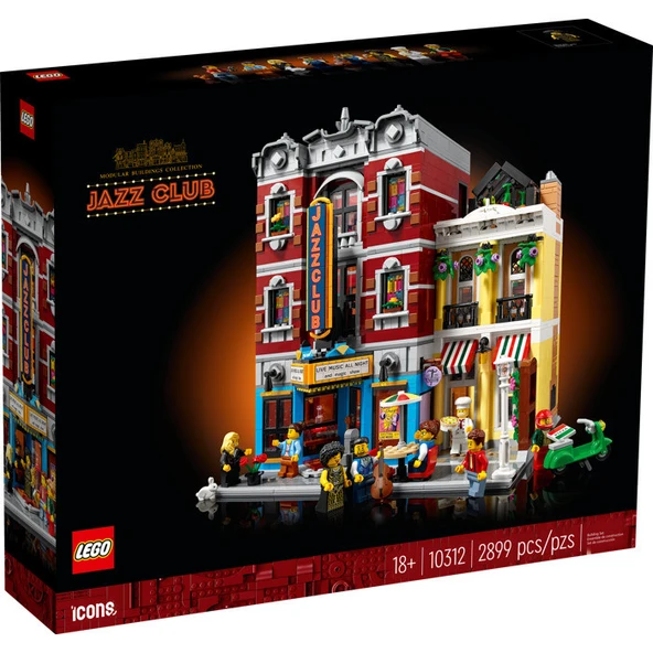 LEGO 10312 Jazz Club Seti ürün görseli 1