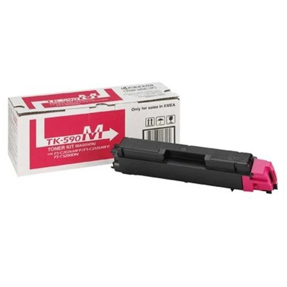 Tk-590M Magenta Kırmızı Orjinal Fotokopi Toneri Fs-C2016-2026-2126-2526-2626 M6026-6526 ürün görseli 1