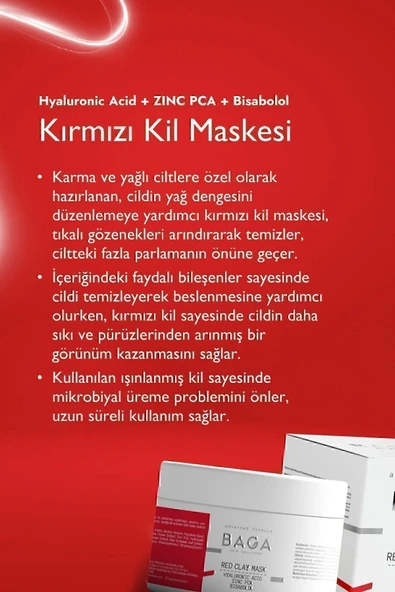 Kırmızı Kil Maskesi - Resim 4